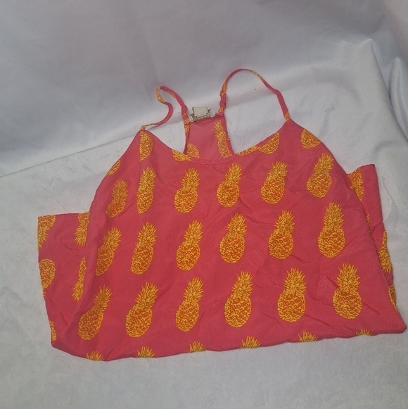 J.Crew pineapple print tank top size 00 - Picture 5 of 5